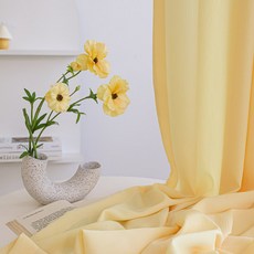 MAISONTEXTILE 雪紡抓皺窗簾