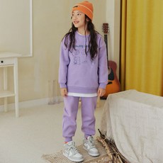 vavkids 兒童繪畫刷毛上下衣套裝