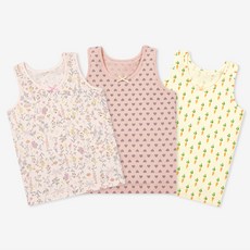 Uni FRIend 女童款Elia系列印花背心 3件組