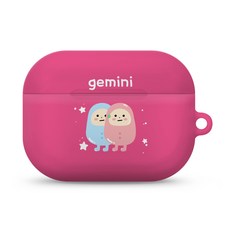 Imooi AirPods 3代 硬殼, 單一商品, 星座 雙子座