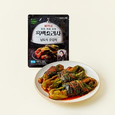 비비고 흑백요리사 남도식 갓김치, 300g, 1개