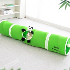 寵物貓網狀隧道躲藏屋 80cm, 1個, 綠色