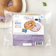 프레시오늘 신선냉장 블루베리 크림치즈 브런치베이글, 180g, 1개입, 1개