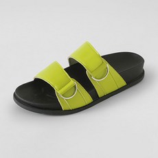 착한구두 여성용 데이저 버클 스트랩 플랫폼 슬리퍼