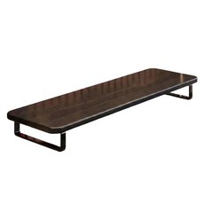 모드플러스 와이드 스틸 프레임 데스크테리어 80cm, 월넛