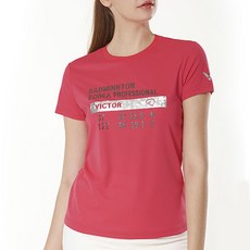 VICTOR 勝利體育 女款T恤 V91RT-5288W