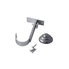 25mm 철 조절브라켓 세트 소형, 실버, 1세트