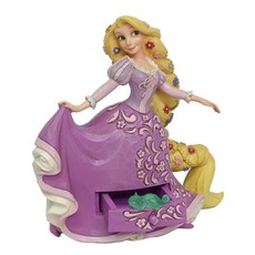 JIMSHORE 迪士尼魔法奇緣樂佩公主與變色龍帕斯卡公仔組, 1個