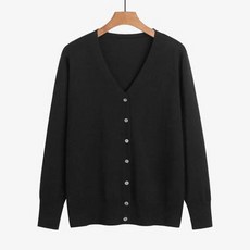 Andaromi 女款素色開襟衫