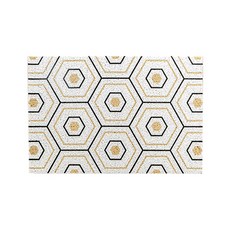 北歐風奢華花紋PVC玄關門墊, 14