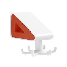 廚房多用衣架+華夫魔術抹布套組, 白色+橙色（衣架），隨機發貨（華夫魔術抹布）, 1套