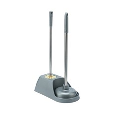 下一個 棕色馬桶刷輥架套組 灰色 YT_RA1298, 1套, 棕色