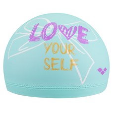 arena 愛心絲帶塗層泳帽 A0AC1AL05, MNT