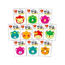Hyoreewon 與媽媽一起學韓文 滿5歲 1~10冊 全10本套書, 孝利院編輯部