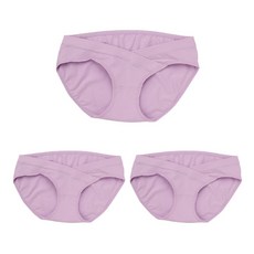 코튼 로우웨스트 브이라인 임산부 팬티 3p