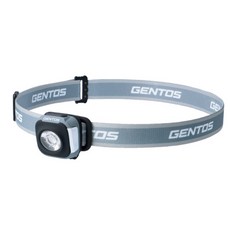 GENTOS CP四季配色輕便型頭燈, 灰色, 1個