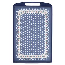 MAISON OBJET 波蘭圖案抗菌雙面砧板, 1個, 孔雀花