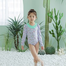 女童 Ludiakids 玫瑰連身泳衣