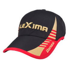 LEXIMA 釣魚球帽 CP2194, 紅+金