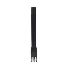 가죽고수 다이아형 치즐 3mm G0032 4날, 블랙, 1개