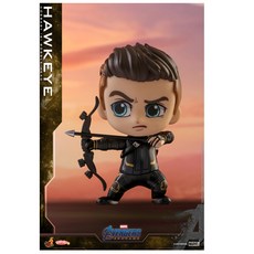 Hot Toys Cosbaby 復仇者聯盟： 終局之戰 鷹眼 可動頭像公仔, 1個