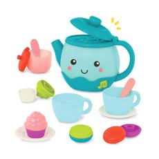 B.toys 菲利絲聲光音樂茶壺 美, 1個, 綠色
