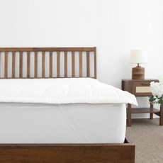 마켓비 쿠르쿨 시어서커 여름 패드 110 x 200 cm, 화이트