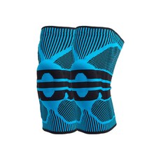 나야스타일 홈트레이닝 헬스 무릎 보호대 2p 세트 스카이 블랙 YGYP-217-3, 1세트