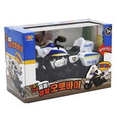Toy & Toy 緊急出動 警察摩托車玩具, 多色, 1個