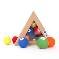 MUSMUS 貓球貓玩具 6 件套, 混色, 1套