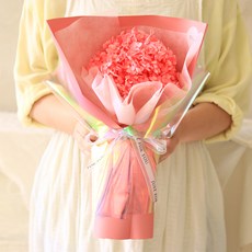 ScentBasket 永生鮮花極光繡球花束, 粉紅色