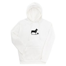 JB Fashion 柯基刷毛保暖連帽T恤