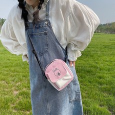 하라로이 큐티래빗 핸드폰 크로스 보조 가방