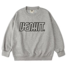 VENHIT 青少年款Maze寬鬆棉質雙面布大學T