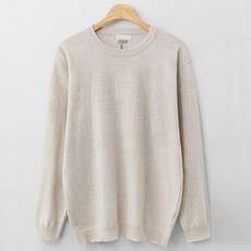 맨타임 CRN 고급 캐시미어 소프트 라운드 니트