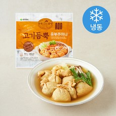 신미 유부공방 고기듬뿍 유부주머니 10알 (냉동), 300g, 1개