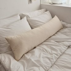 아임리빙 국내제조 세미화이바 코스모 다용도 바디필로우, 크림