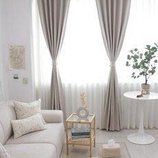 메종텍스타일 플라스틱핀 방풍방한 포터 암막커튼