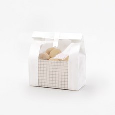 hello moris 開窗盒 S, 綠色格紋, 15個