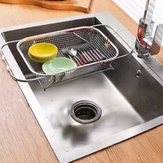 존글로벌 길이조절 촘촘 싱크대 건조대, 1개