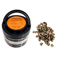 Innotime 沉頭機械螺絲 4 x 8 mm JPMS002 100入, 1個, M4, 8mm