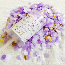 글로리빙 파티 꽃가루 컨페티폭죽 25g, 2개, 4