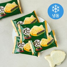 빙그레 말차 붕어 싸만코 아이스크림 (냉동), 5개, 1개입, 150ml