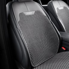 순잠 에어 여름 자동차 시트 1인 등받이, 그레이, 1개