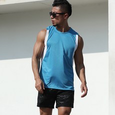 Starbean 男士撞色運動背心