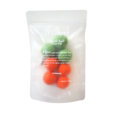 kitteney 貓咪毛線球玩具 3cm, 小胡蘿蔔, 7個