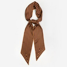 피어니스트 사선 스트라이프 쁘띠 스카프