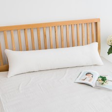 Econi House 一字型身體抱枕枕芯, 1個, 白色