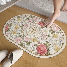 데이소이 부드러운 욕실 문 바닥 매트, TYPE4