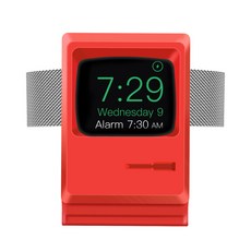 美化部長Apple Watch支架 復古Mac電腦, 02紅橙
